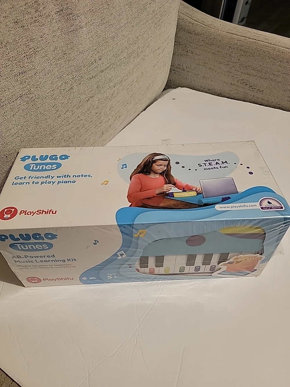 Tunes Interactive Music Toy for Kids - Blue & Purple